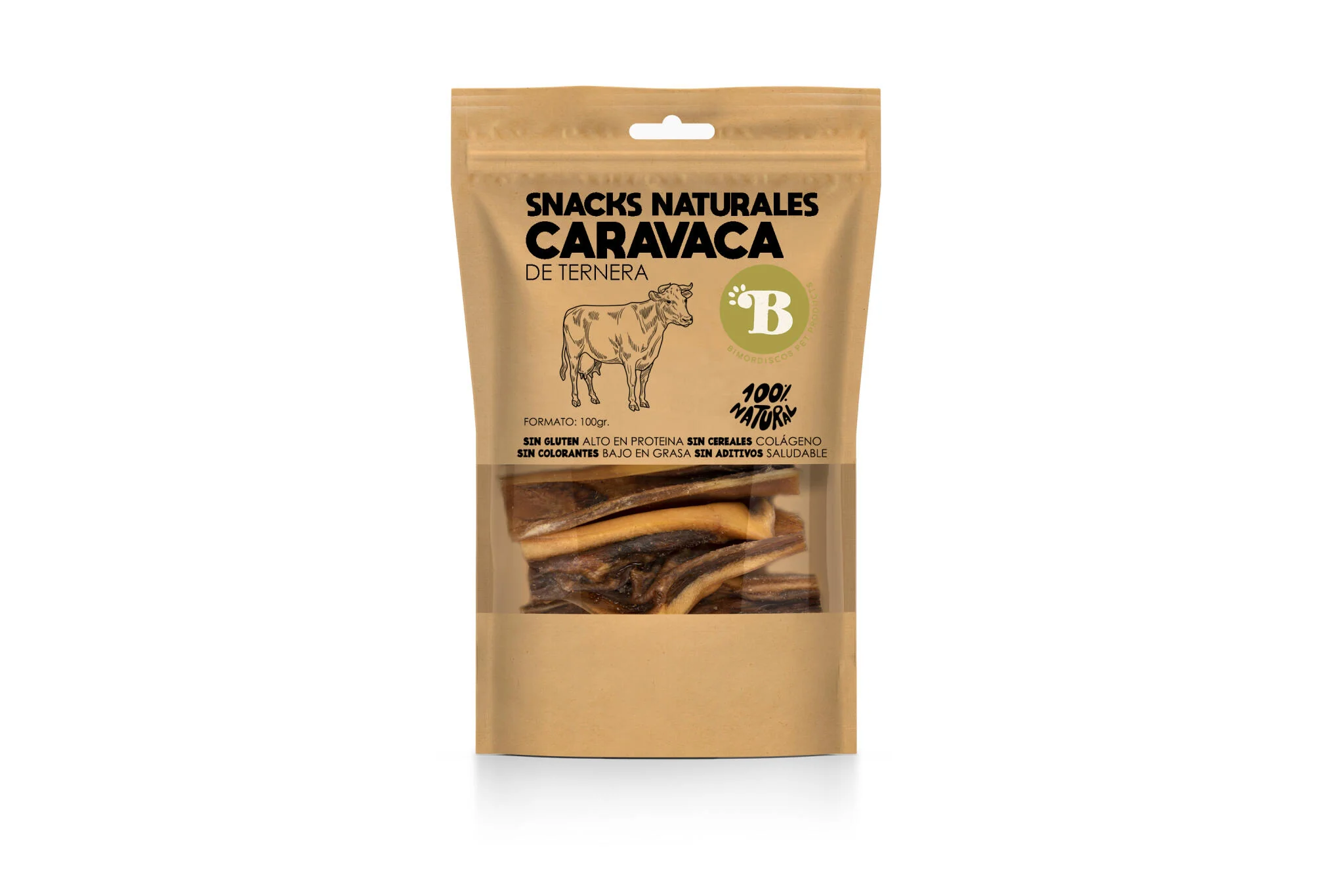Bimordiscos Carabovino Para Cães · 100g - Image 2