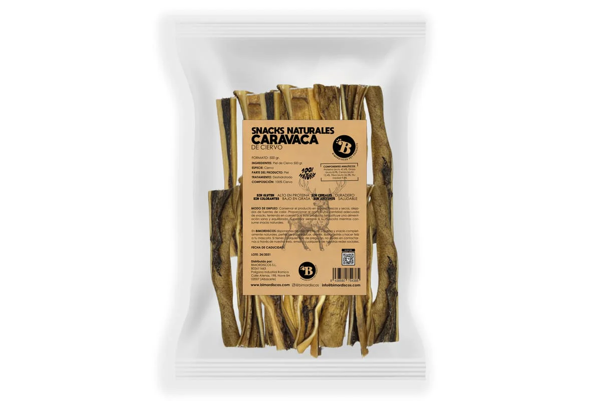Bimordiscos Caravaca De Veado Para Cães 500g - Image 2