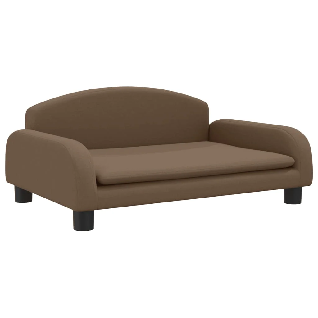 Cama Para Cachorro Em Tecido Marrom 70x45x30 Cm / Vetonek - Image 3