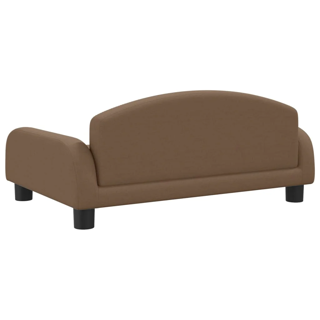 Cama Para Cachorro Em Tecido Marrom 70x45x30 Cm / Vetonek - Image 4