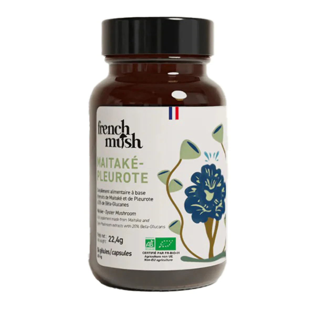 Cápsulas de Extractos de Maytake BIO French Mush 56uds