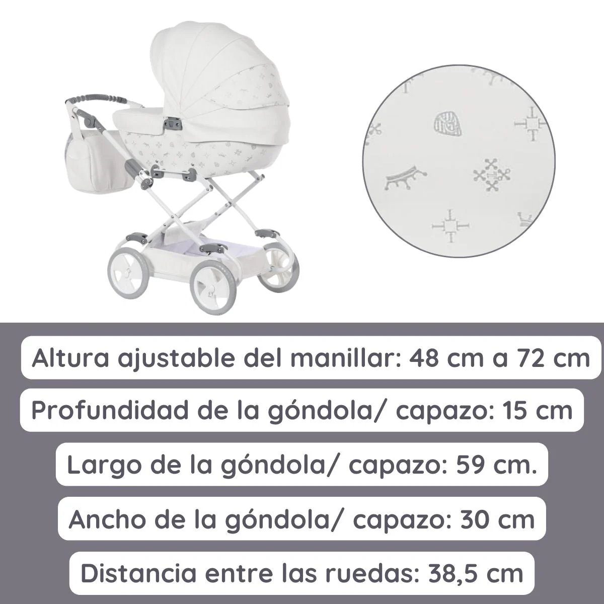 Carrinho de bonecas Imperial_white - Image 5