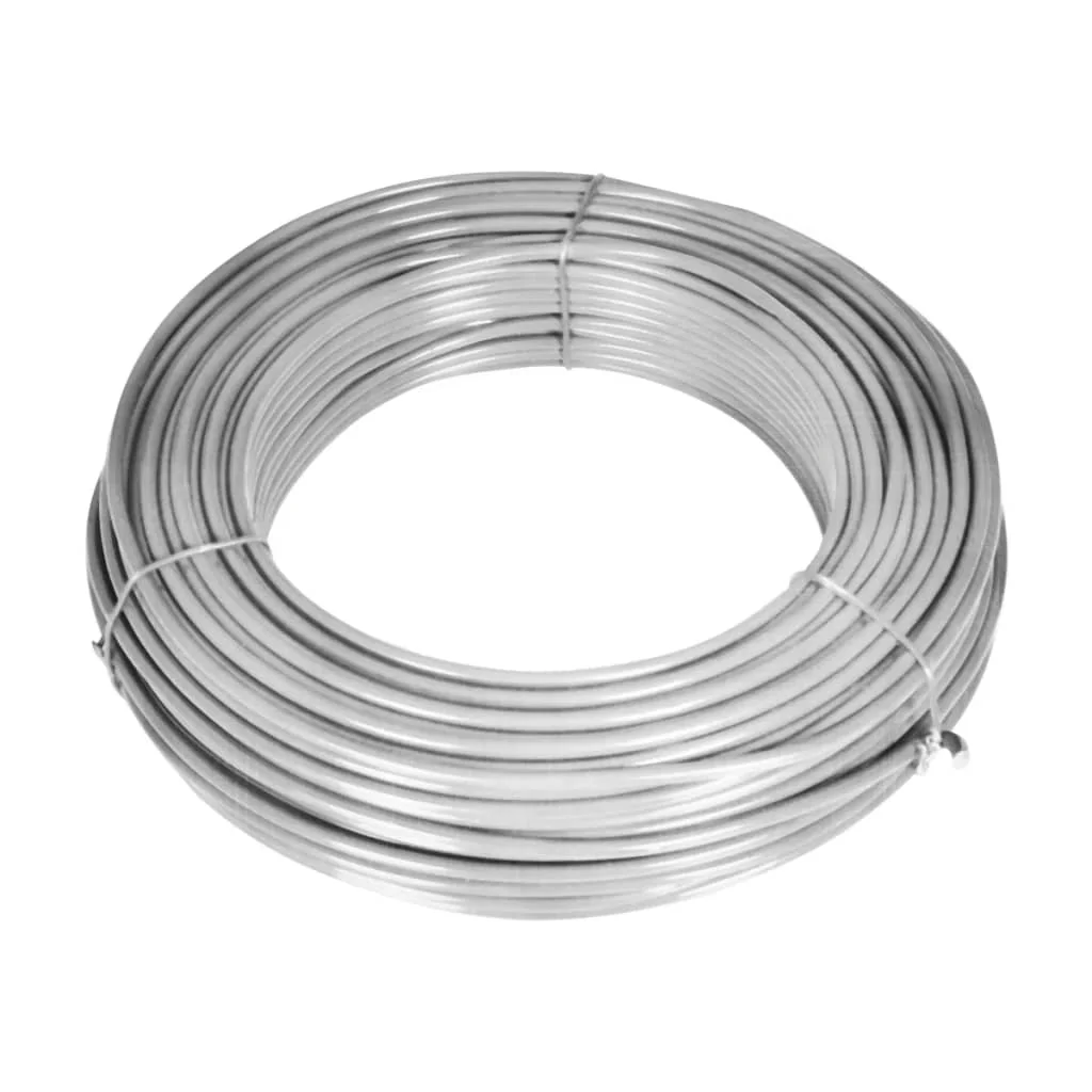 Cerca Metálica Da Tela E Postes De Aço Galvanizados Prata 15x1 M/vetonek - Image 3