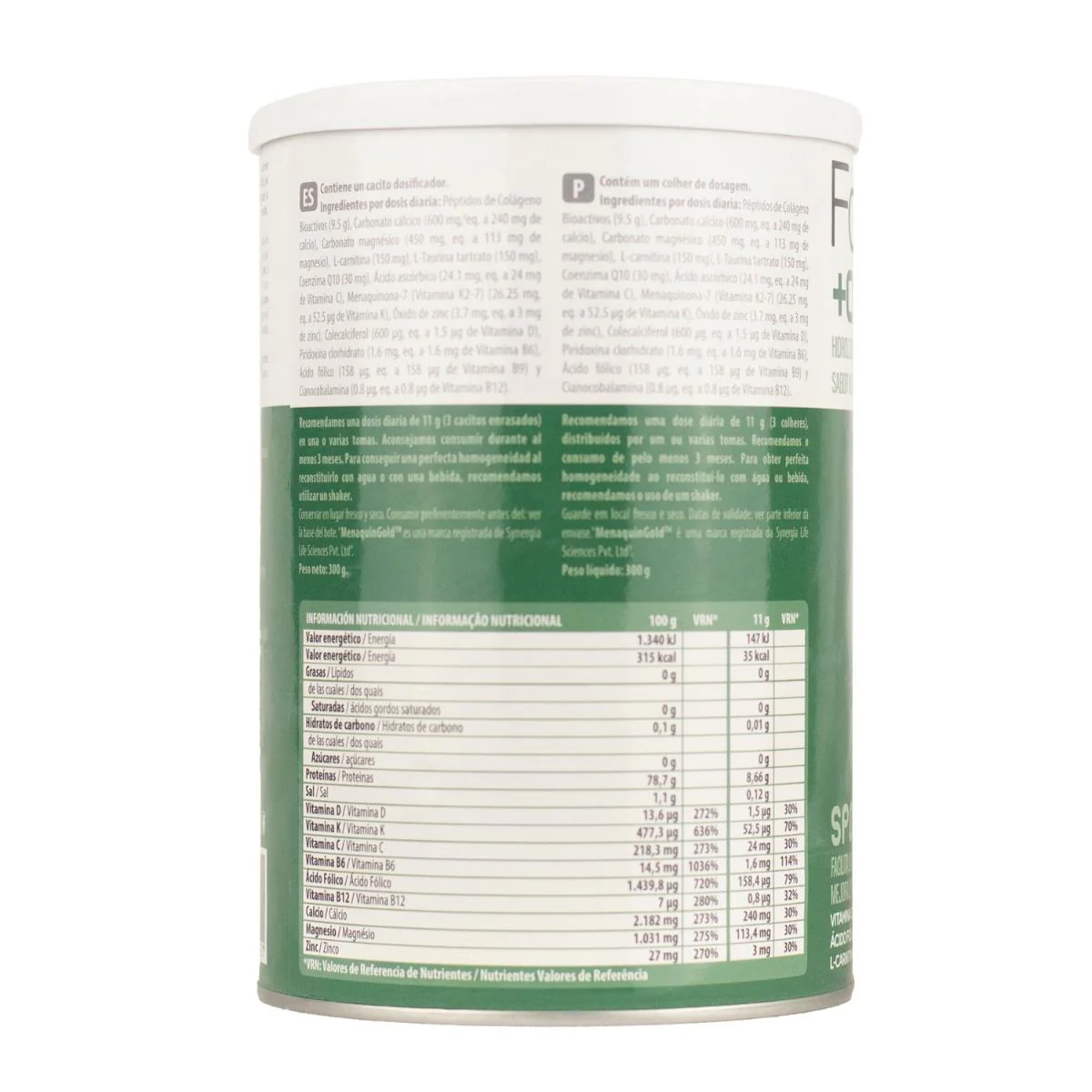 Peptídeos de Colagénio Forticoll Sport Performance 300 g - Image 3