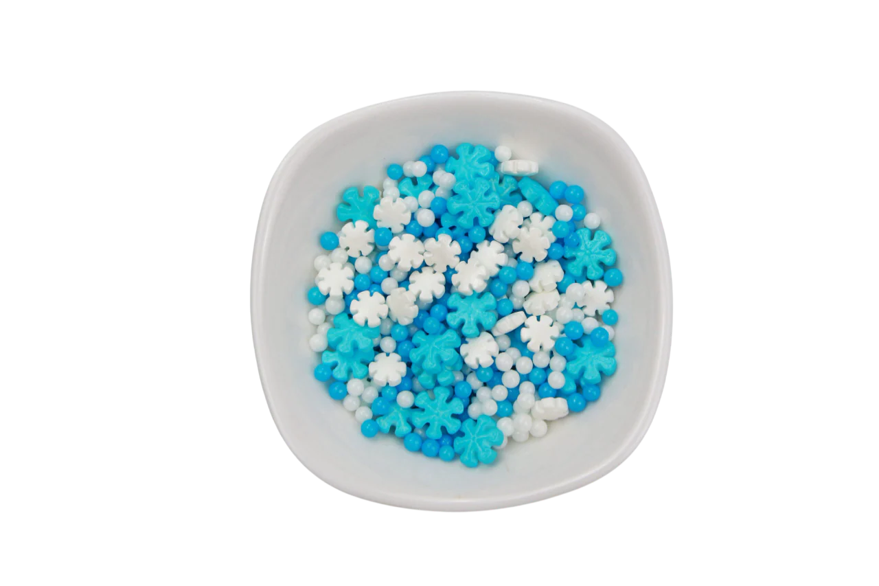 Confetis Em Formato De Flocos De Neve De Natal (450g) - Image 2