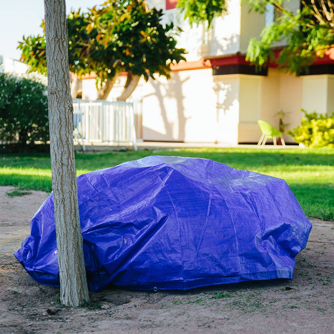 Dossel Reforçado Azul - Proteção E Durabilidade 4x6 M / Multicolor - Image 3