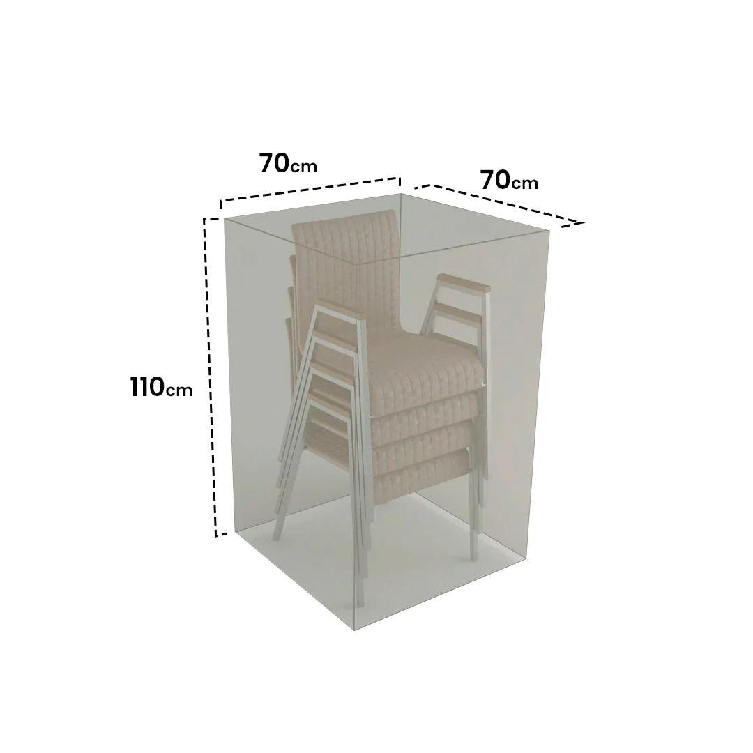 Funda Protectora Silla 70x70x110 Cm Nortene - Image 2