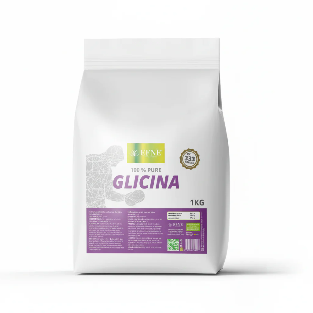 Glicina 100% Pura Efne 1 Kg | 333 Tomas | Aminoácido