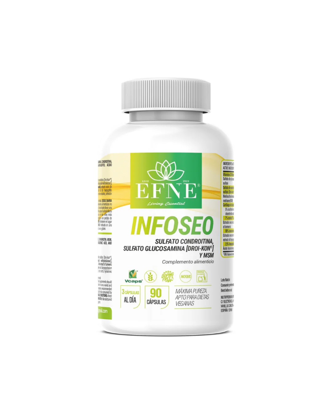 Infoseo Efne — 90 Cápsulas Articulaciones Y Cartílago