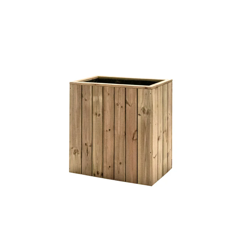 Jardinera Alta De Madera Autoportante 75 X 44,5 X 80 Cm Hortalia - Image 2