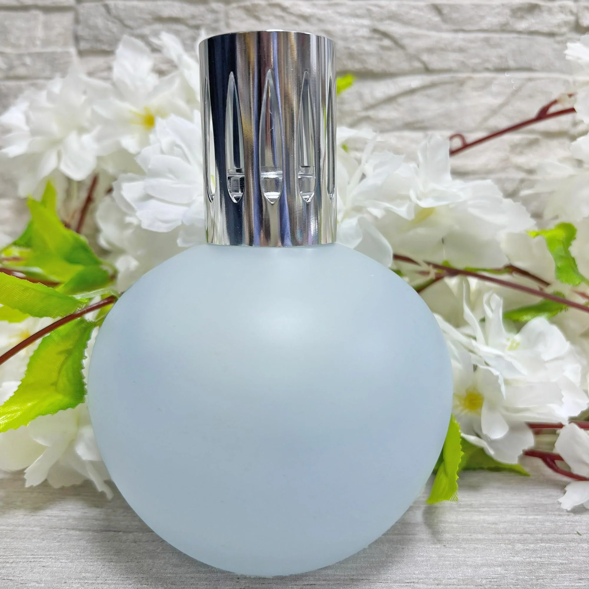 Lâmpada Catalítica Azul Acinzentado Mate + Aroma Lollipop 500ml - Elimina Odores, Impurezas E Perfuma - Image 3