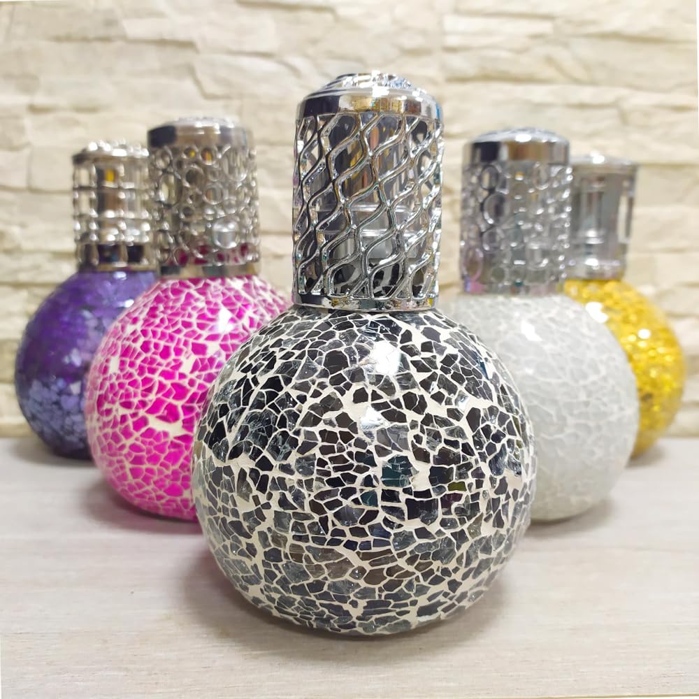 Lâmpada Catalítica Mosaico Preto + Aroma Peach Velvet 200 Ml - Elimina Os Maus Odores, Impurezas Y Perfuma - Image 5