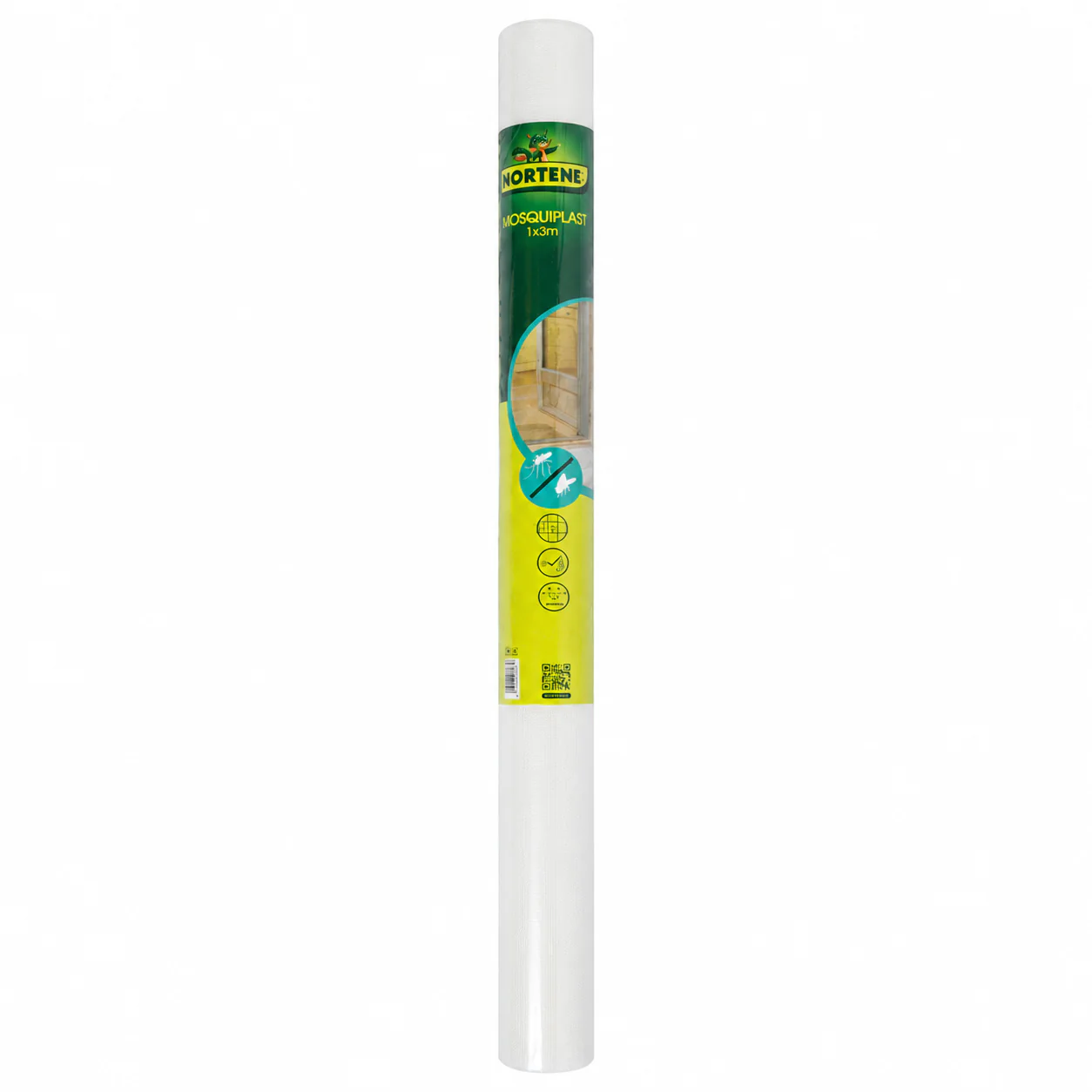 Malla Mosquitera Mosquiplast 1.2x50 M Blanco Nortene