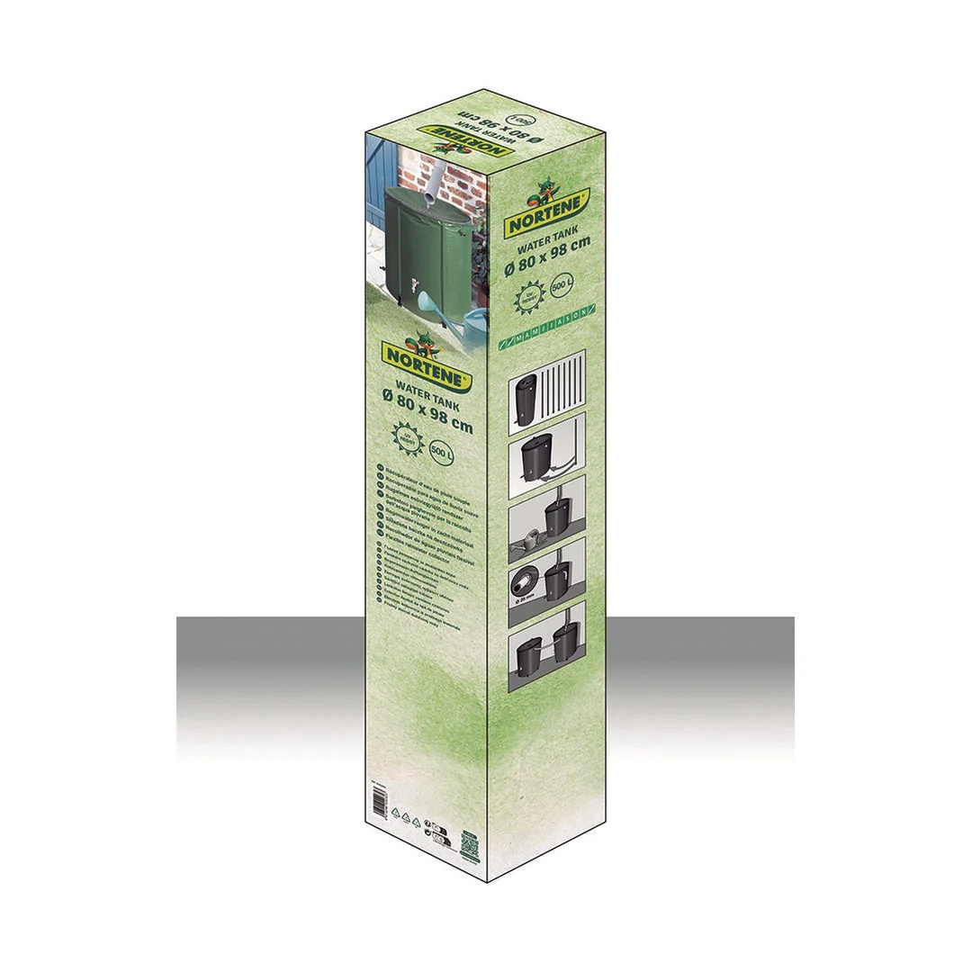 Nort Water Tank 500 L 98x80 Cm Verde Nortene