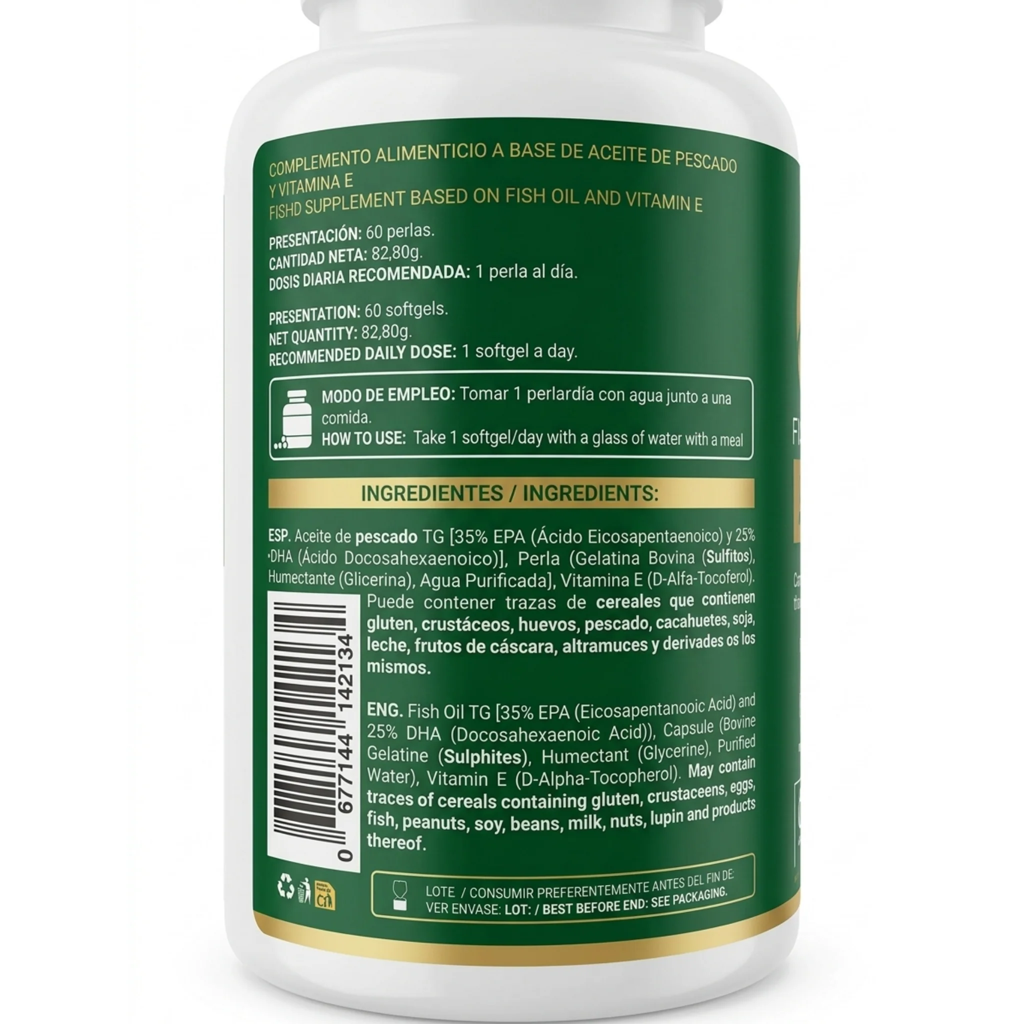 Omega-3 1000mg Efne (alta Concentración Epa/dha) · Certificado Ifos™ 5 Estrellas - Image 4