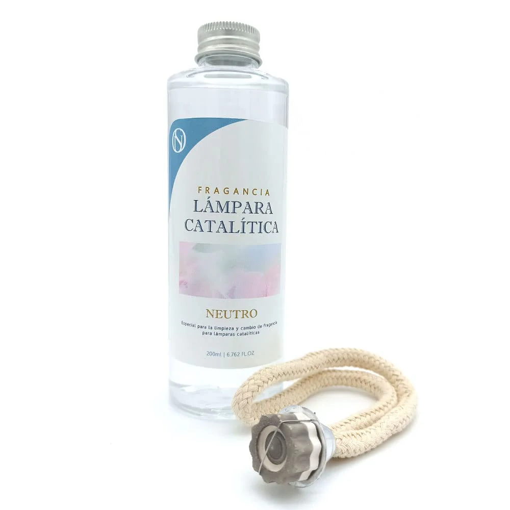 Pack De Limpador Catalítico Neutro Para Lâmpadas 200ml + Pavio De Substituição Para Lâmpada De 200ml