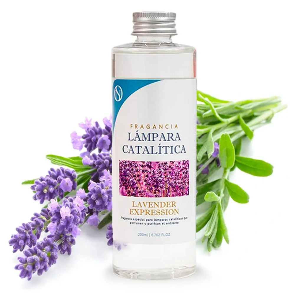 Pack Lâmpada Catalítica Drops Orange + Fragrância Lavenr Expression +produto Neutro 200ml + Pavio Substituição - Image 3