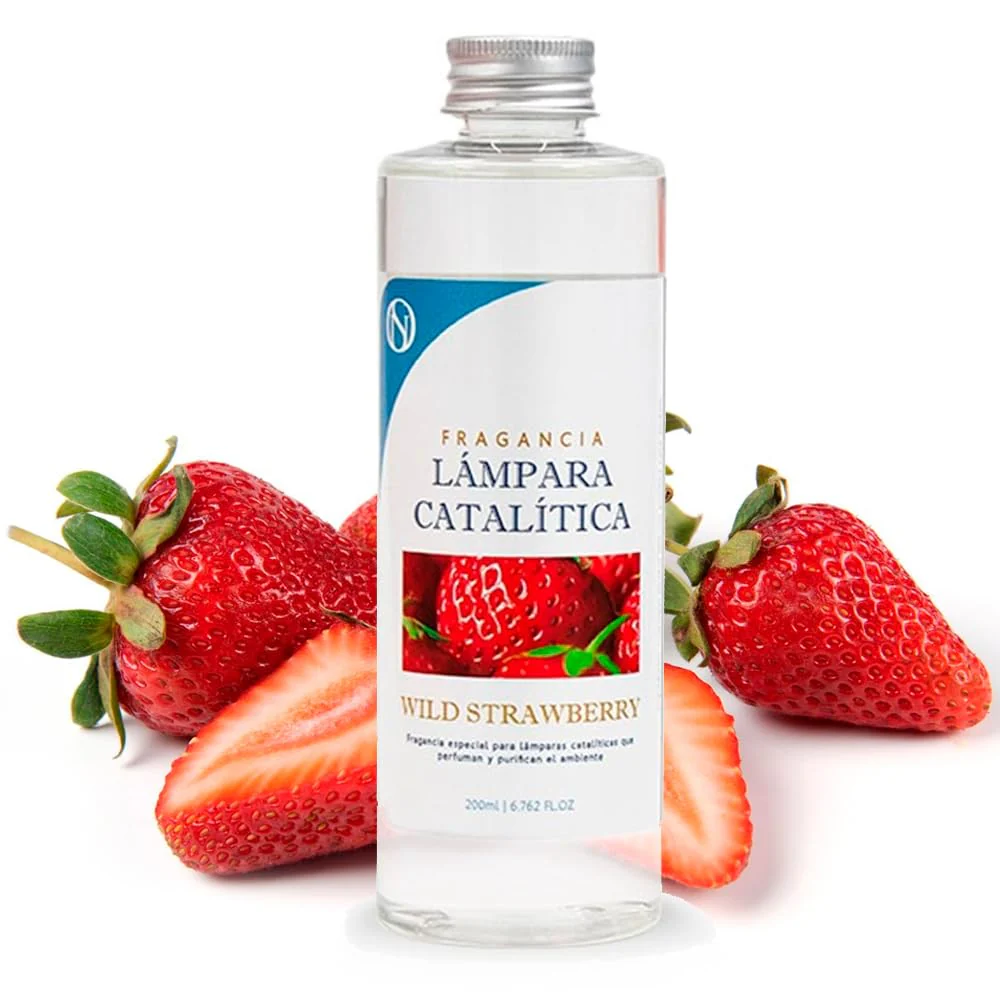 Pack Lâmpada Catalítica Drops Orange + Fragrância Wild Strawberry 200ml + Produto Neutro 200ml + Pavio Substituição - Image 3