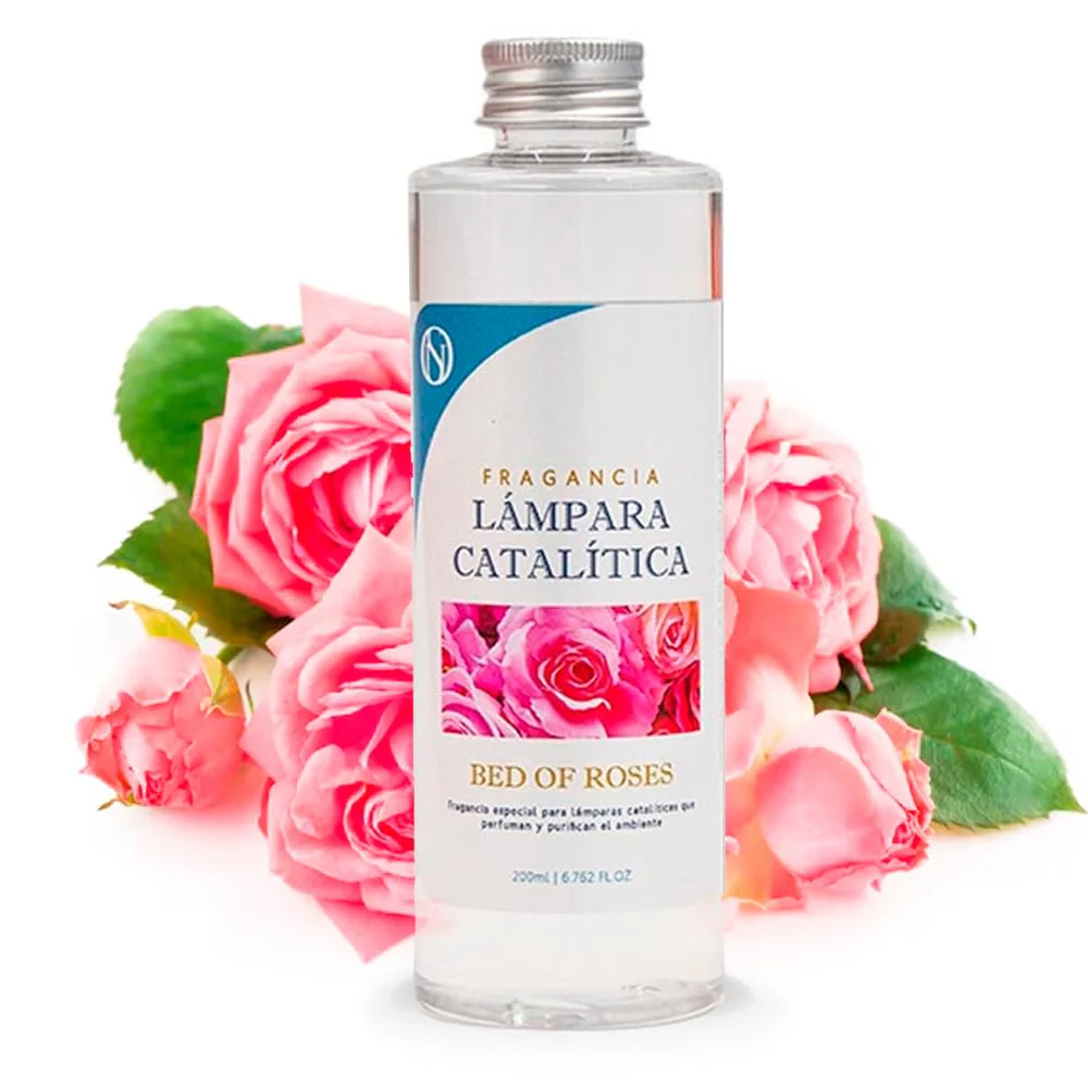 Pack Lâmpada Catalítica Mosaico Negro + Fragrância Bed Of Roses 500ml + Produto Neutro 200ml + Pavio De Substituição - Image 3