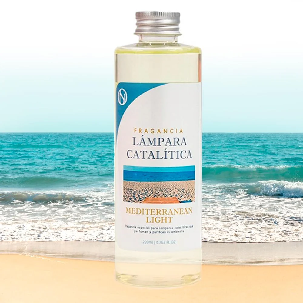 Pack Lâmpada Catalítica Orange Waves + Fragrância Mediterranean Light 500ml + Produto Neutro 200ml + Pavio Substituição - Image 3