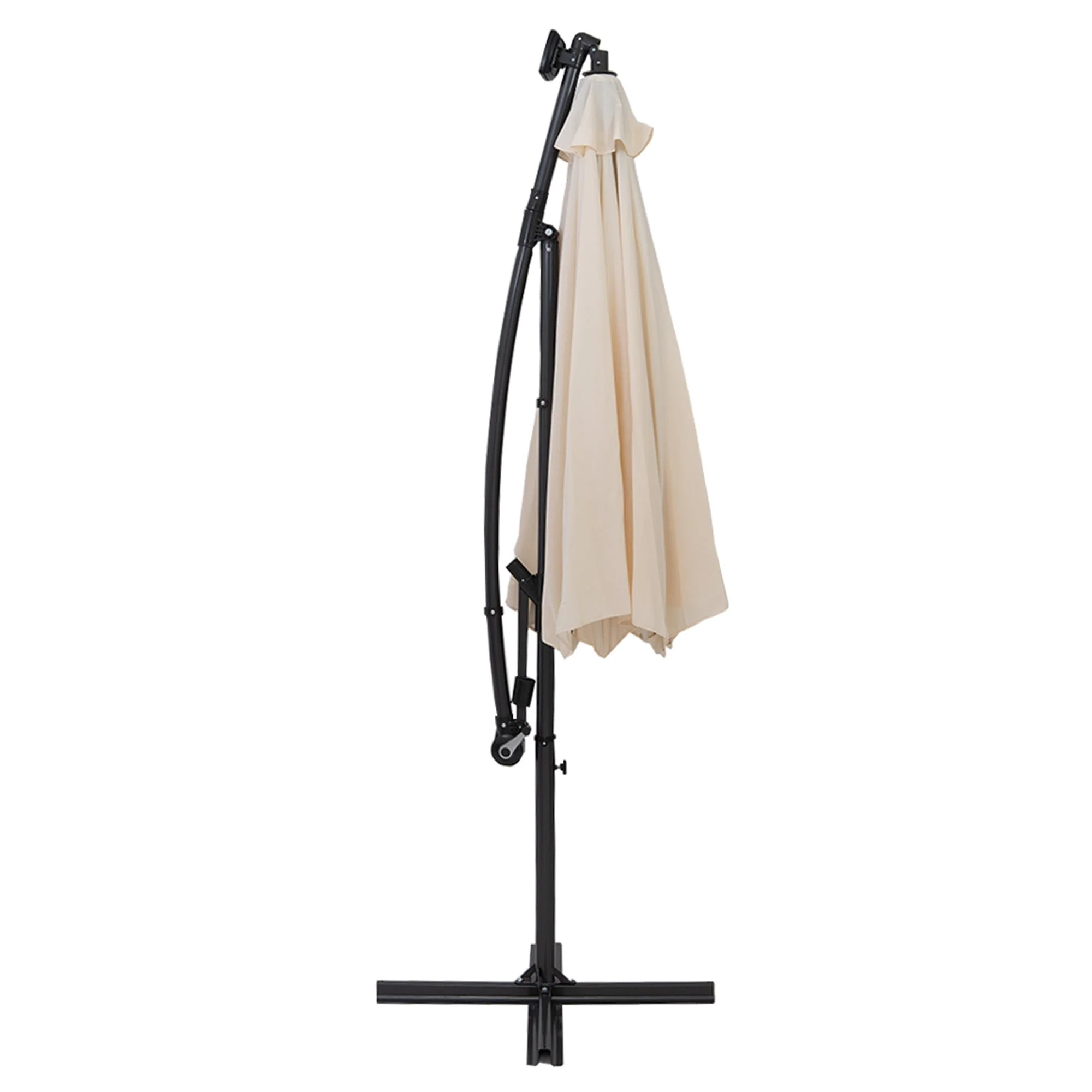 Parasol Excéntrico Led De 3 M – Crema - Image 2