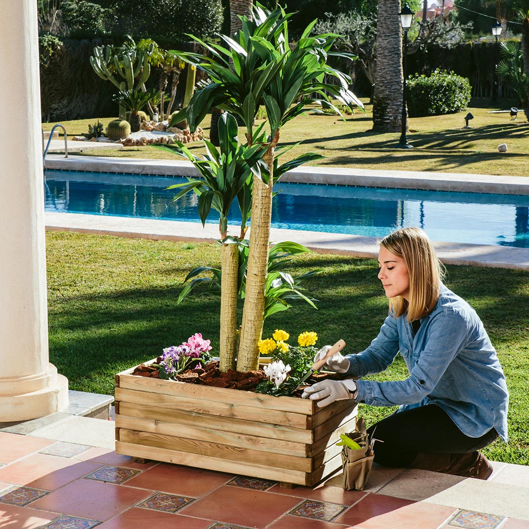 Plantador Winbox Com Malha: Solução Ideal Para O Seu Jardim 0,9x0,4x0,33 M / Multicolor - Image 3