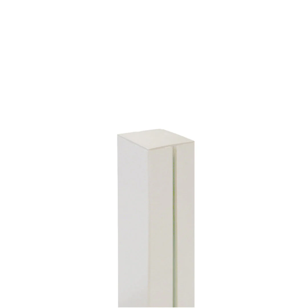 Poste Aluminio Alupost 1.15x0.06 M Blanco Nortene