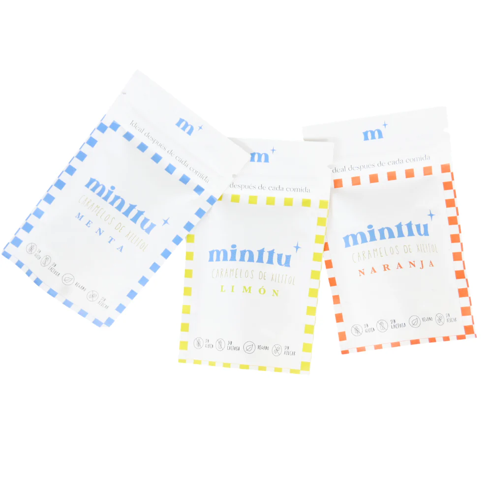 Rebuçados 100% De Xilitol Pack 3x30g