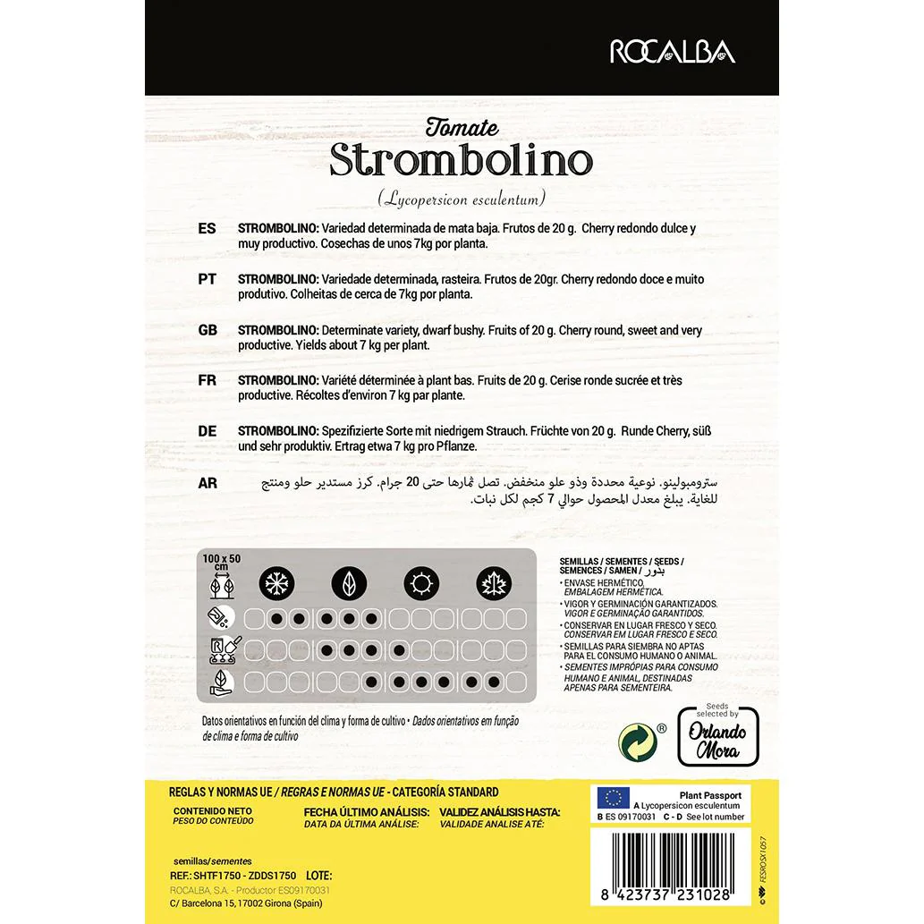 Coleção de sementes de tomate Strombolino - Image 2