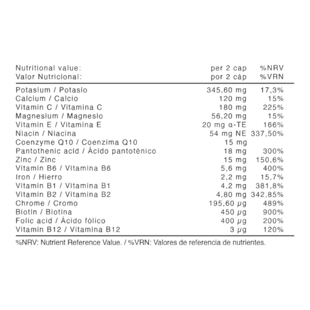 Sport Vitamins 60 Caps - Image 2