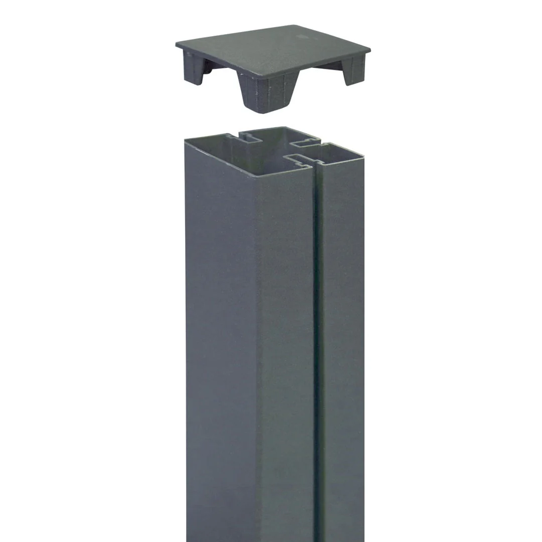 Tapa Para Poste Alupost 2.1x6x6 Cm Antracita Nortene