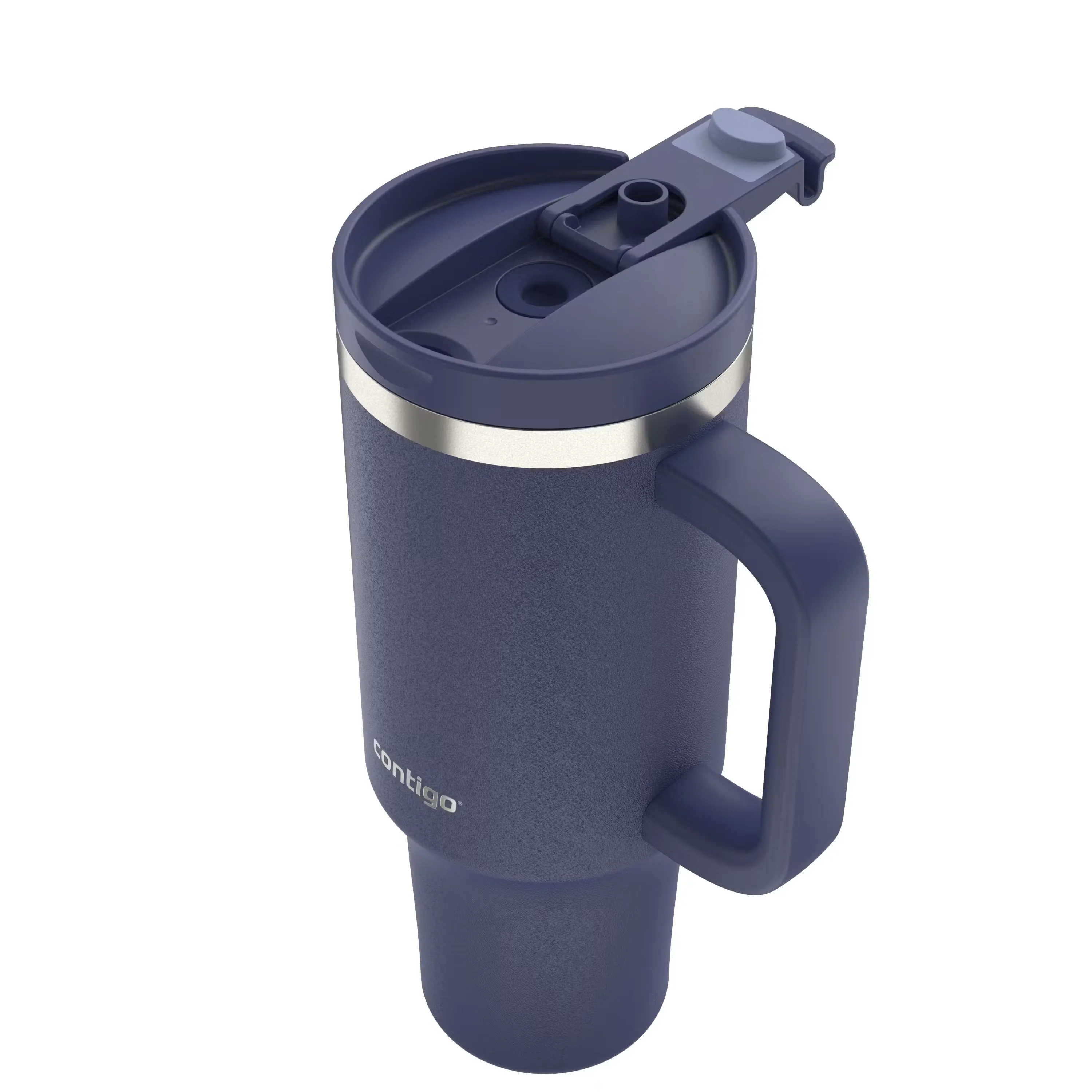 Termo Acero Inoxidable Doble Pared Tumbler SS 1200ML 29 Horas Índigo Contigo - Image 2