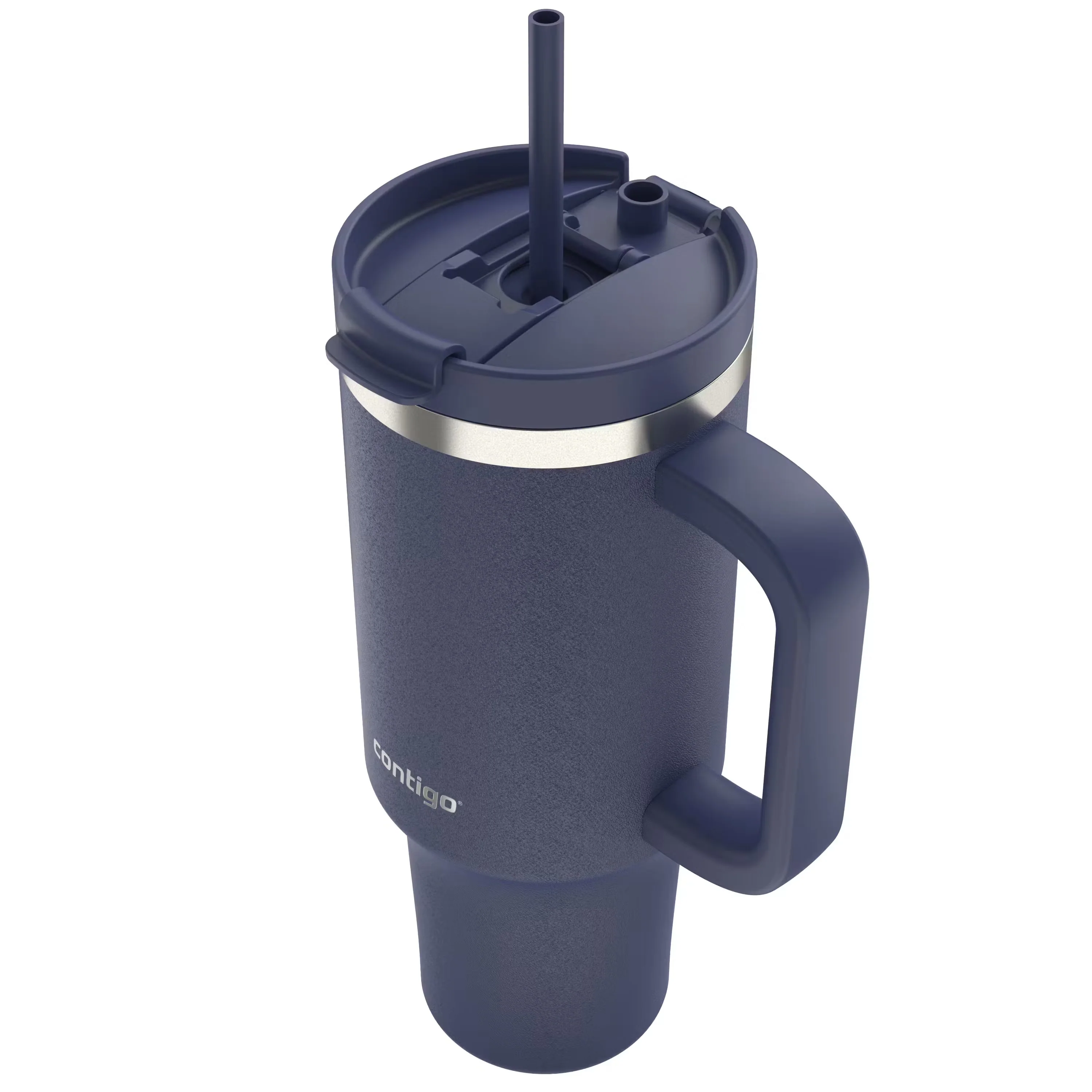 Termo Acero Inoxidable Doble Pared Tumbler SS 1200ML 29 Horas Índigo Contigo - Image 3