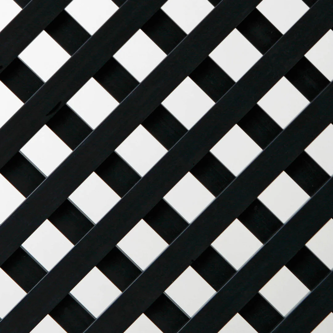 Treliça Em Pvc 18mm Antracite - Decoração E Separação De Espaços 1x2 M / Color - Image 3