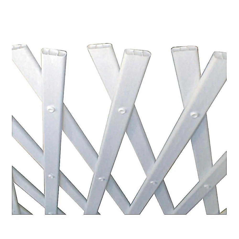 Trellis Plegable 1x2mt Blanco Pvc - Image 3