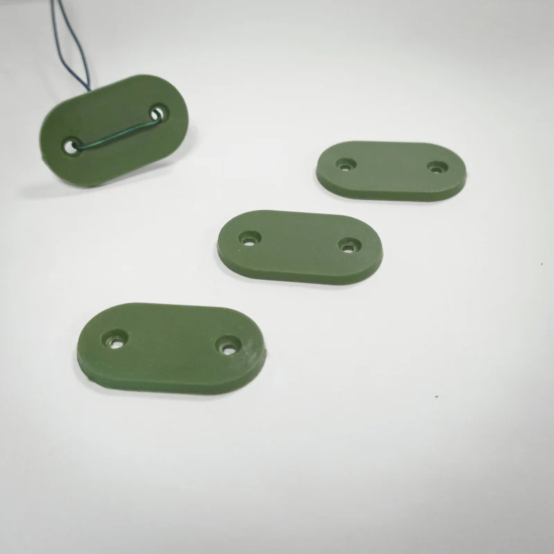 Bonerva : Pinça para sebes em pvc verde : Saco 26 pcs.