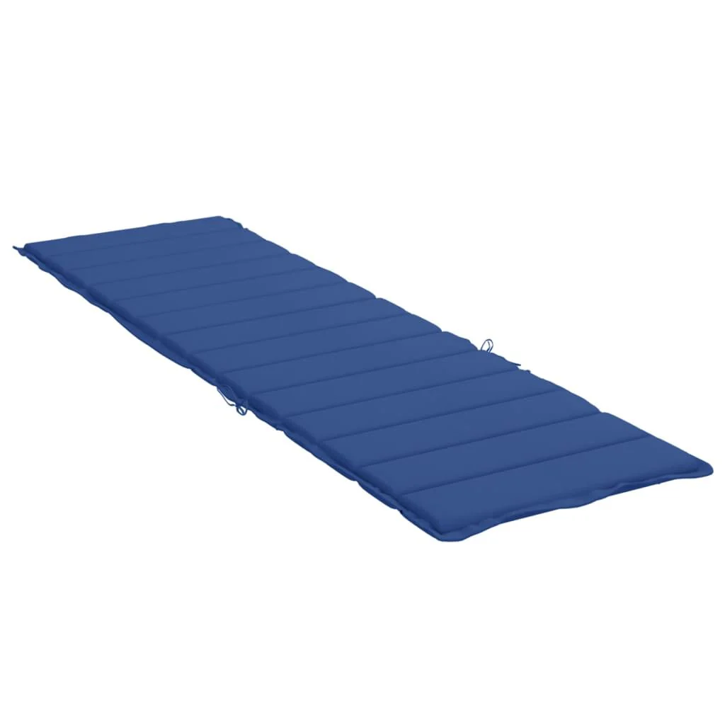 Vidaxl Almofada de espreguiçadeira Oxford Blue 200x60x3 Cm - Image 4