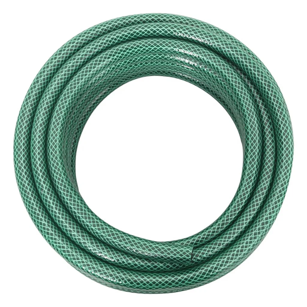 Vidaxl Mangueira de jardim com acessórios em pvc verde 0,5 20 M - Image 2