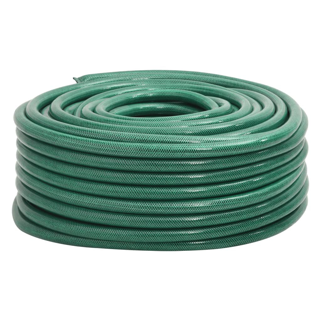 Vidaxl Manguera De Jardín Pvc Verde 1 50 M