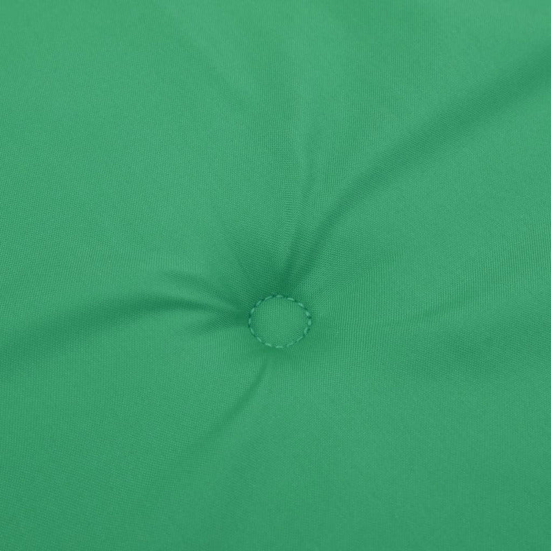 Vidaxl Cojines De Silla De Jardín 2 Uds Tela Oxford Verde 40x40x3 Cm - Image 6