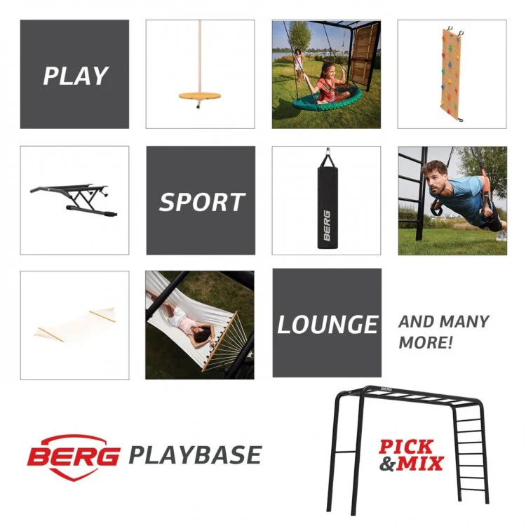 Acessório Berg Playbase - Rede trepadeira média Playbase. - Image 6