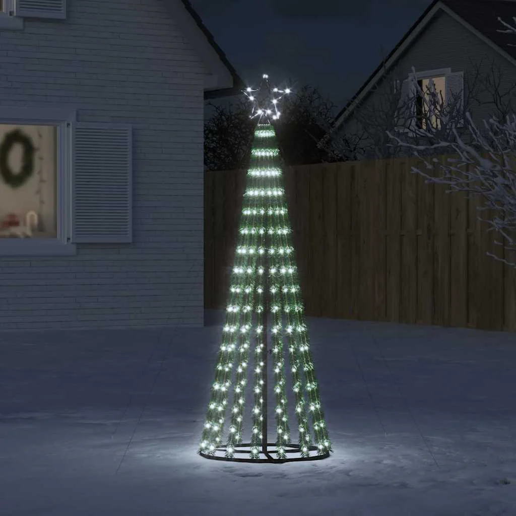 Vidaxl Árvore de Natal Led 275 Árvore de Natal Led Branco Frio 180 Cm - Image 2