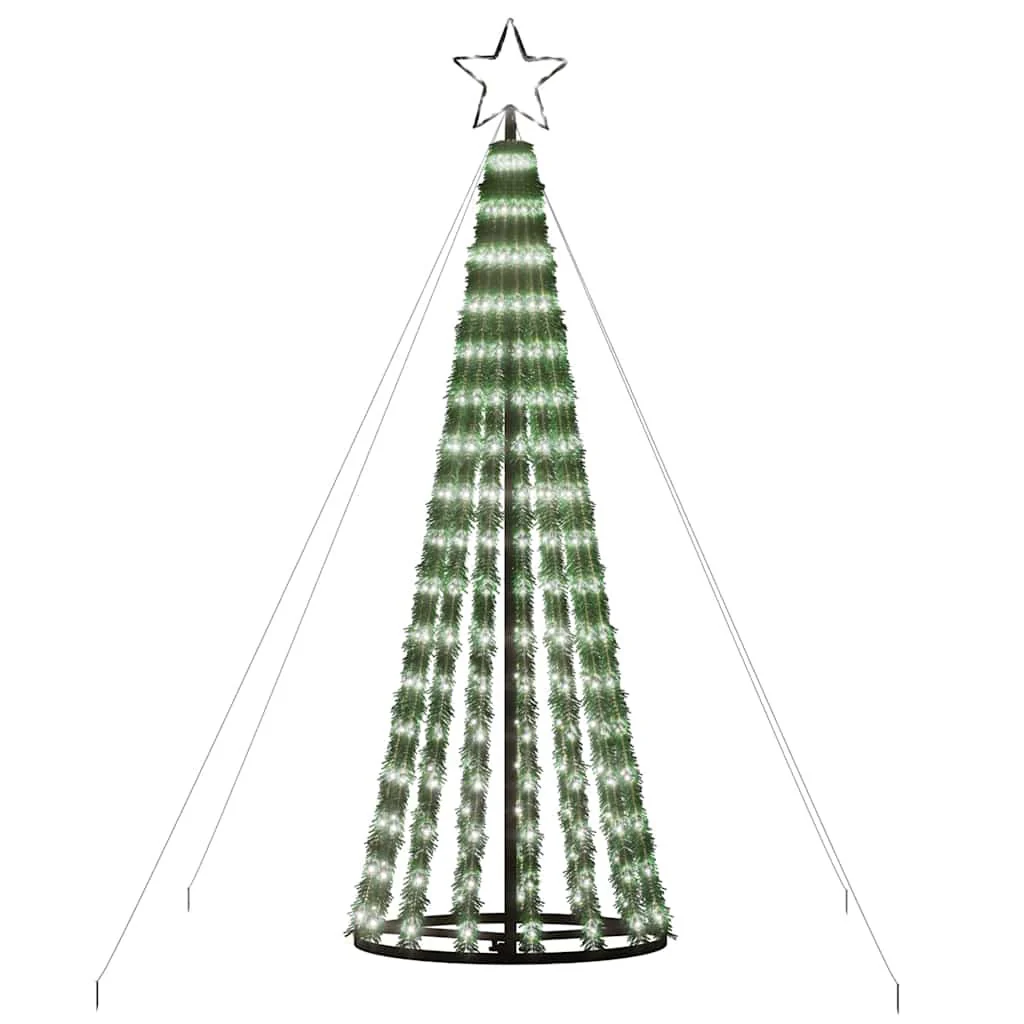 Vidaxl Árvore de Natal Led 275 Árvore de Natal Led Branco Frio 180 Cm - Image 4