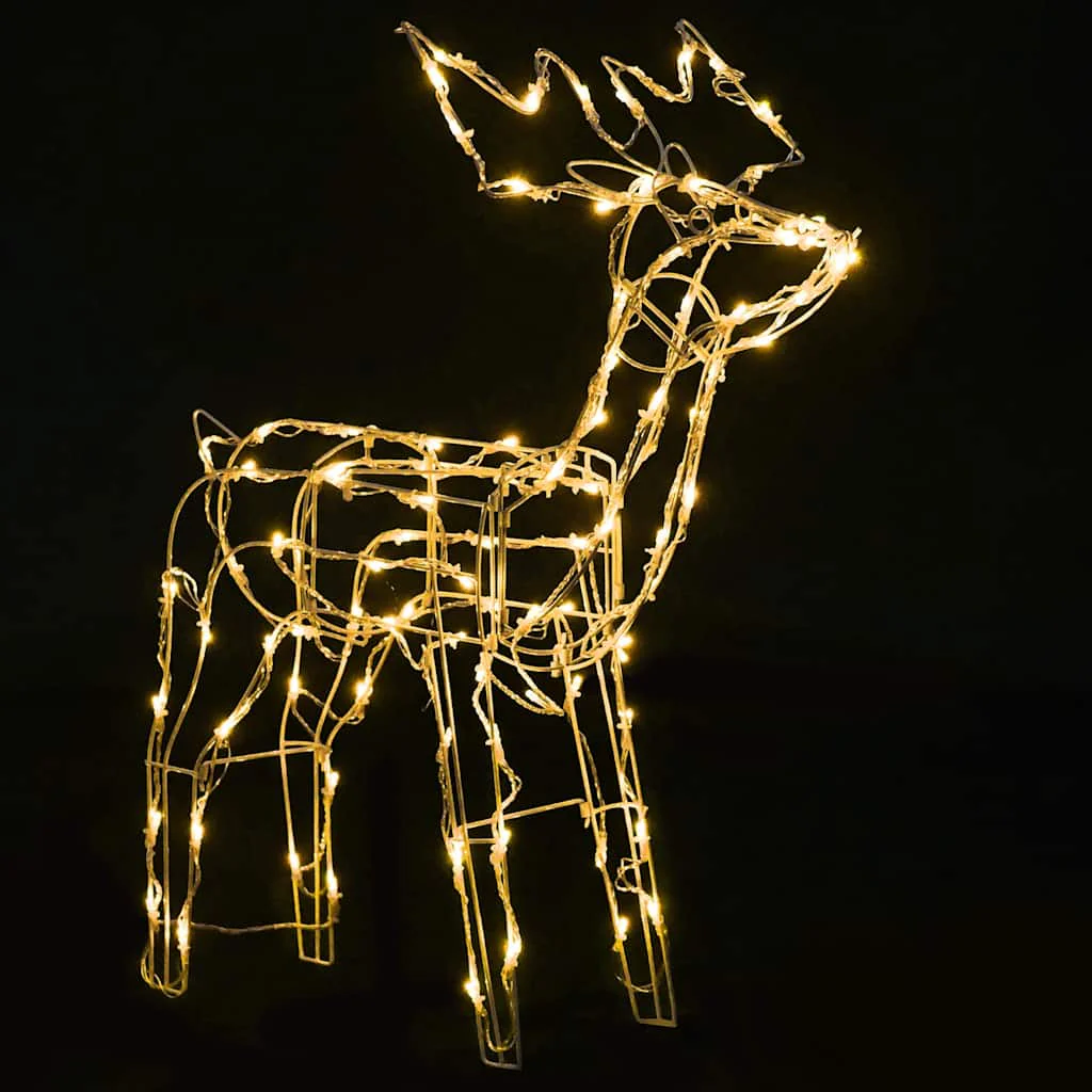 Vidaxl Rena de Natal com luz 3 peças 229 Led - Image 4