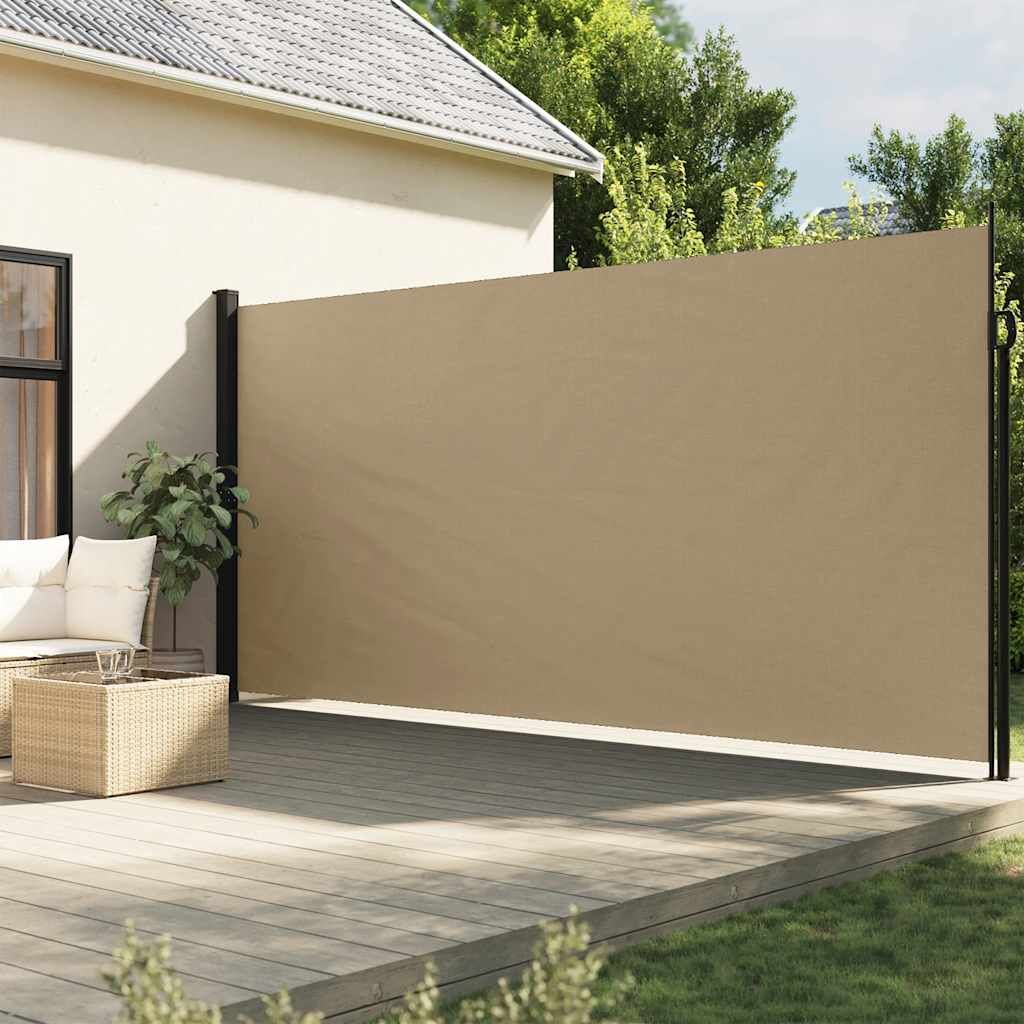 Vidaxl Toldo Lateral Retráctil Bege 220x300 Cm - Image 2