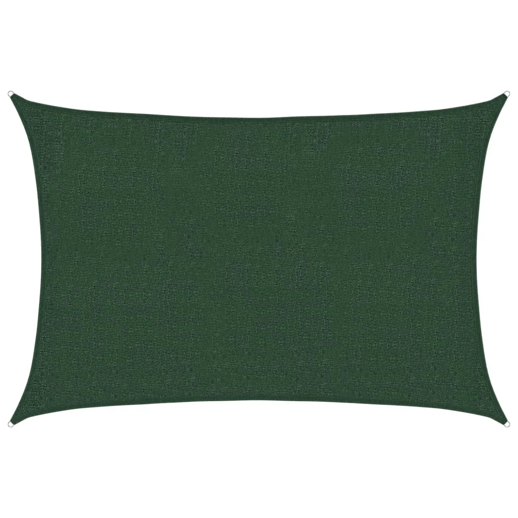 Vidaxl Toldo De Vela Verde Oscuro Hdpe 160 G/m² 2x3 M