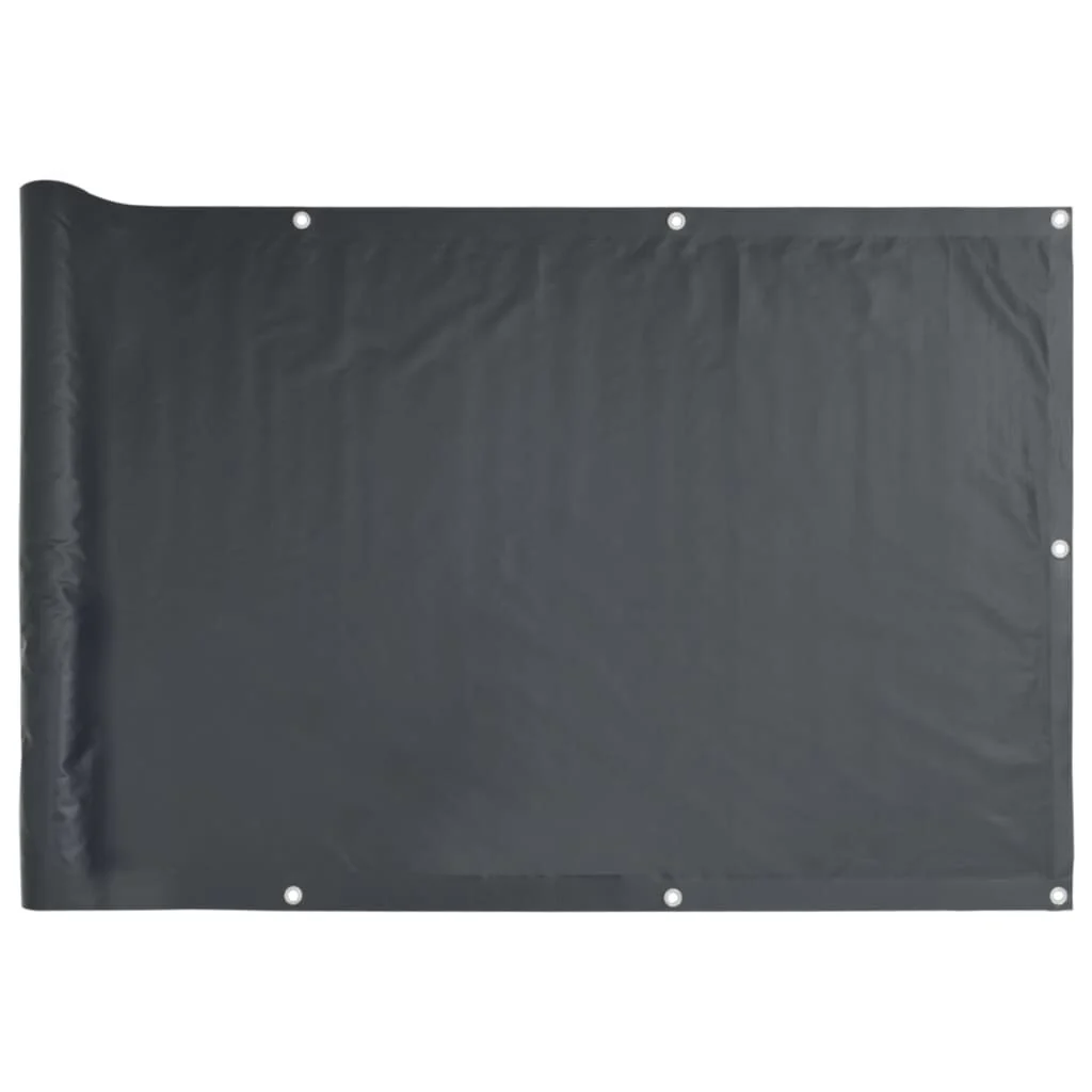 Vidaxl Tecido Oxford para Varandas 90x600 Cm Cinzento Antracite