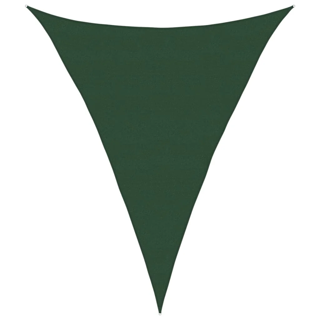 Vidaxl Toldo De Vela Verde Oscuro Hdpe 160 G/m² 5x6x6 M