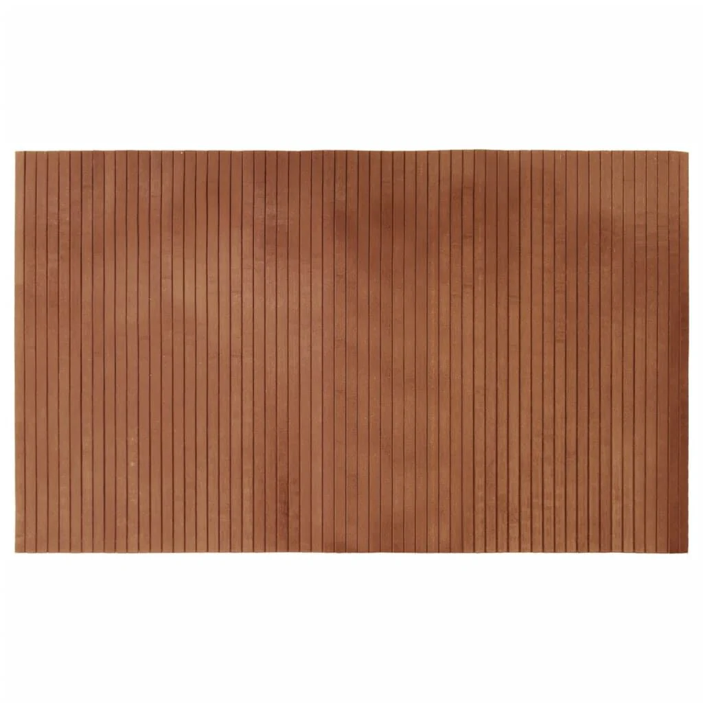 Tapete Vidaxl Retangular Bambu Castanho 60x100 Cm