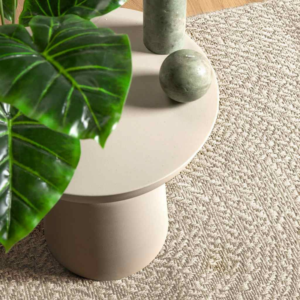 Vidaxl Zizur Tapete de juta Aparência Interior Exterior Creme 60x110cm - Image 2